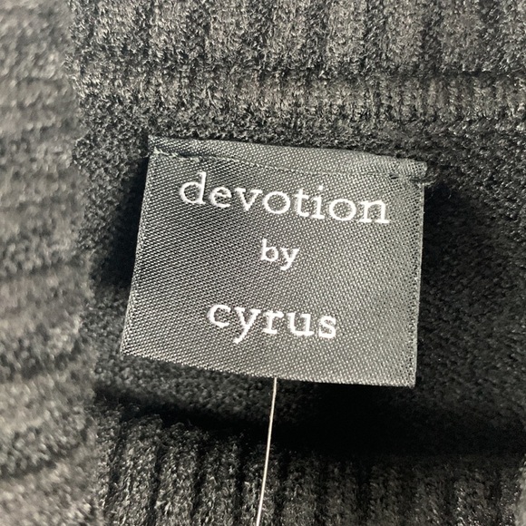 NEW Devotion by Cyrus Black Knitted Dolman Sleeve Turtleneck Sweater Size XL - Picture 3 of 6